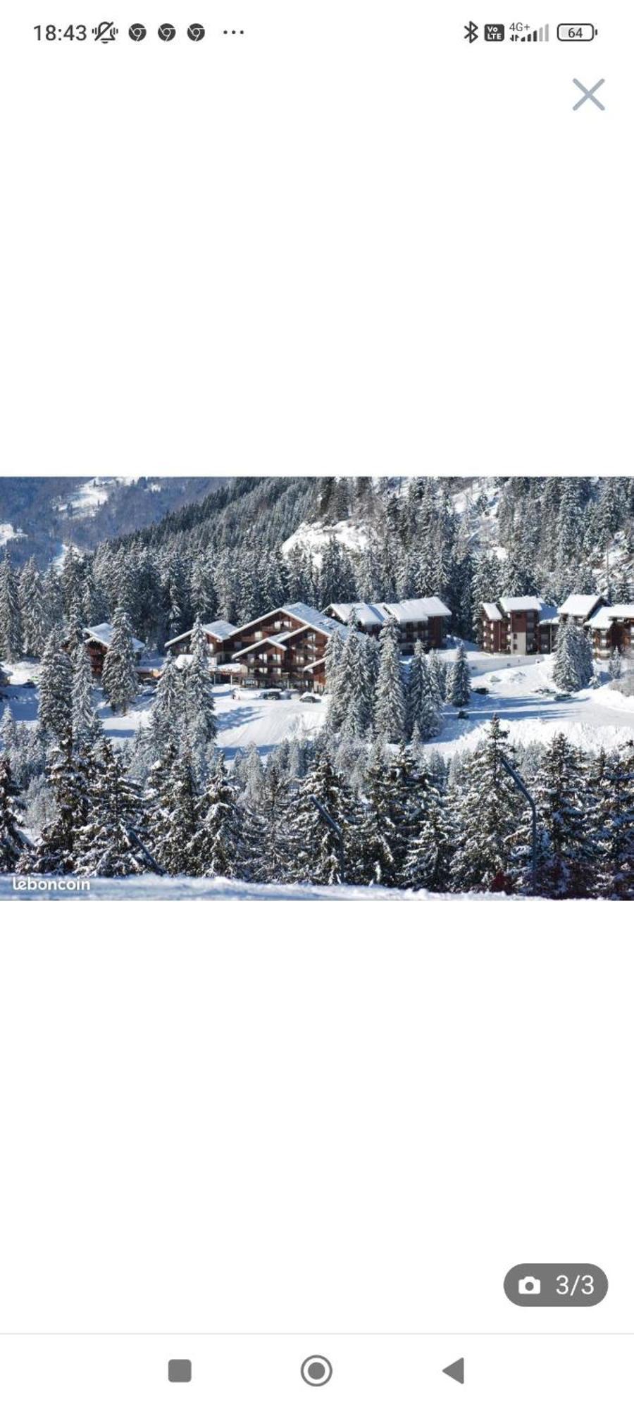 Studio Au Pied Des Pistes Avec Vue Sur La Montagne Mieussy Extérieur photo